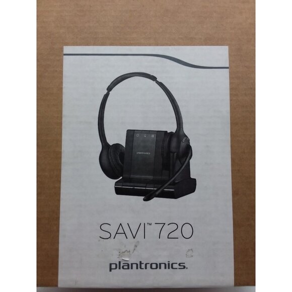Plantronics SAVI W720 Multi Device Wireless Headset System Bluetooth Box Manual - Picture 2 of 15
